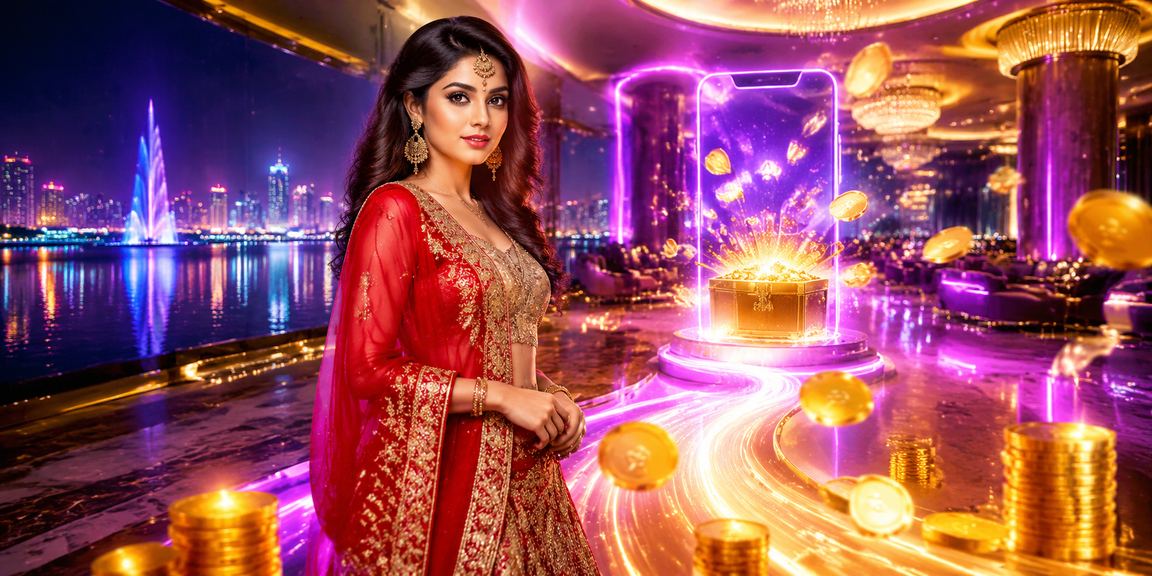 ঢাকার নিওন আলোয় উজ্জ্বল বেটিং ও জ্যাকপটের আবহময় দৃশ্য