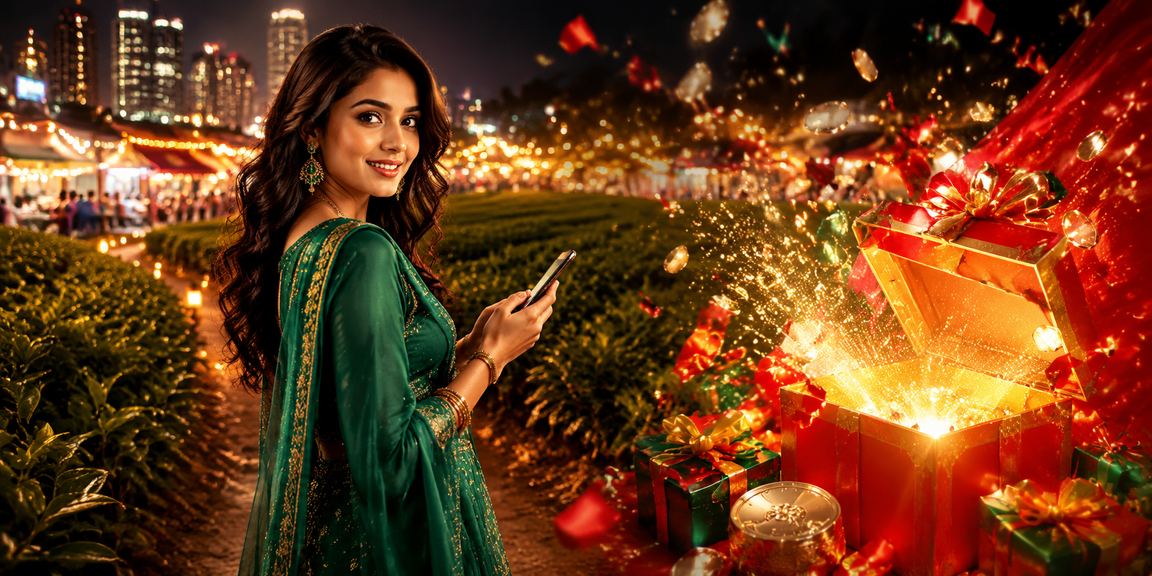 খুলনায় লাল-সবুজ আবহে মোবাইলে ক্যাসিনো অ্যাক্সেসের দৃশ্য